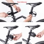 ROCKBROS WD795 Candado de bicicleta plegable antirrobo
