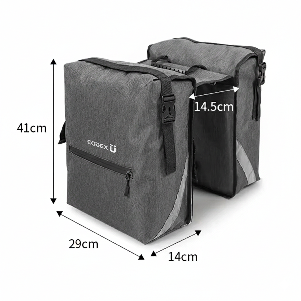 bolsa-bicicleta-817wru.png Bolsa de sillín para bicicleta color negro Codex U — Codex U - Imagen 1
