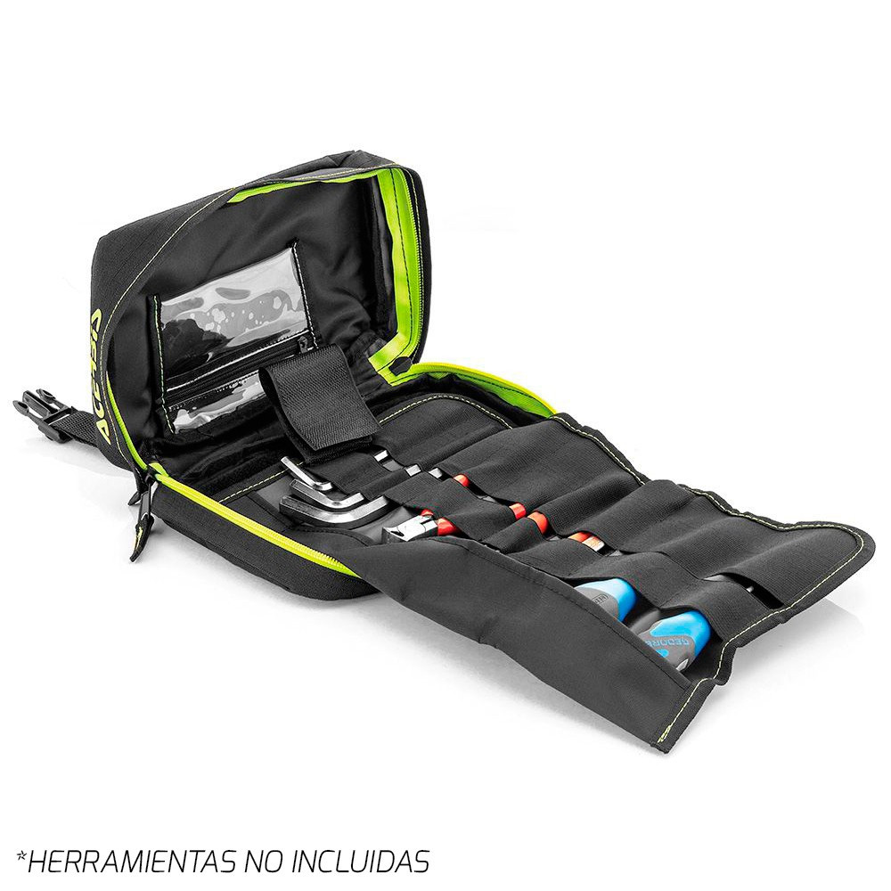 bolsa-herramientas-bici-117zmy-1.jpg BOLSA HERRAMIENTAS ACERBIS PARA GUARDABARROS DELANTERO COLOR Negro/Amarillo TALLA TALLA ÚNICA - Imagen 1