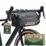 BIKEPACK Bolsa de Manillar Bicicleta 7,5 L – Impermeable | Doble roll top con separación interior para bikepacking, gravel y MTB : Amazon.es: Deportes y aire libre
