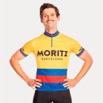 Maillot ciclista amarillo Moritz