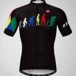 Camiseta de ciclismo para hombre de manga corta, camisas de bicicleta de secado rápido y transpirable, tops de bicicleta, 107, S : Amazon.es: Moda