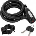 Candado bicicleta Antirrobo cadena con llave de seguridad, total resistencia, con Soporte de Montaje : Amazon.es: Deportes y aire libre