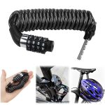 Candado Bicicleta Combinacion Código de 4 Cifras Antirrobo | de Cinc， Candados Para Bicicletas Largo 150 cm,Candado Casco Moto Pequeño y Fácil De Transportar para,Scooters, Cascos, Bici : Amazon.es: Deportes y aire libre