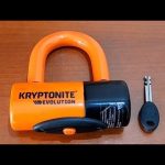 CANDADO DE SEGURIDAD PARA MOTOS Y BICICLETAS KRYPTONITE EVOLUTION