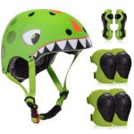 LZDMY Casco Bici Niño, Casco Bicicleta para Niños de 2 3 4 5 años | Cascos y Rodilleras Infantiles de Protecciones Patines Patinete Patinaje Ciclismo Monopatín Scooter Deportes, Regalo Bebe : Amazon.es: Deportes y aire libre
