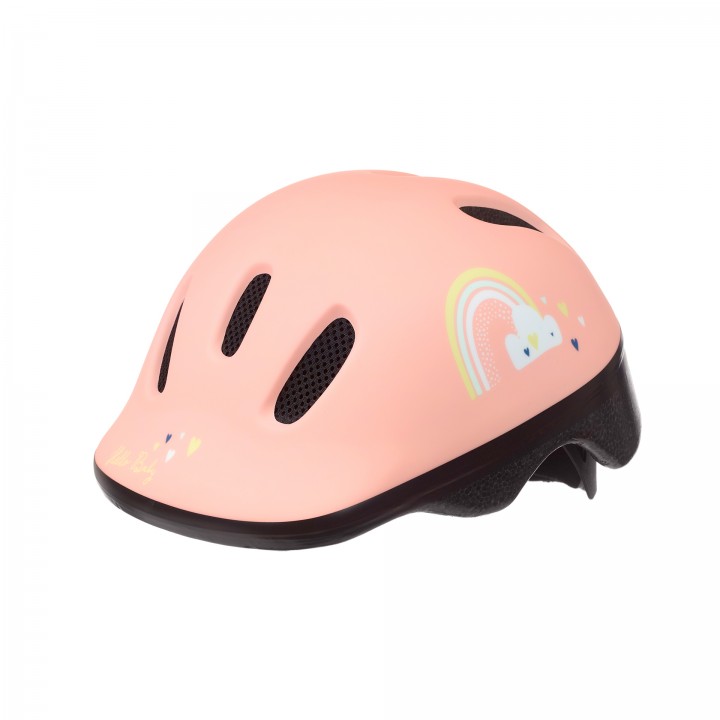 casco-bici-bebe-839nvu-1.jpg XXS Baby Casque de Bébé pour Vélo Rose 8740200066 Happy Rainbow Polisport - Imagen 1