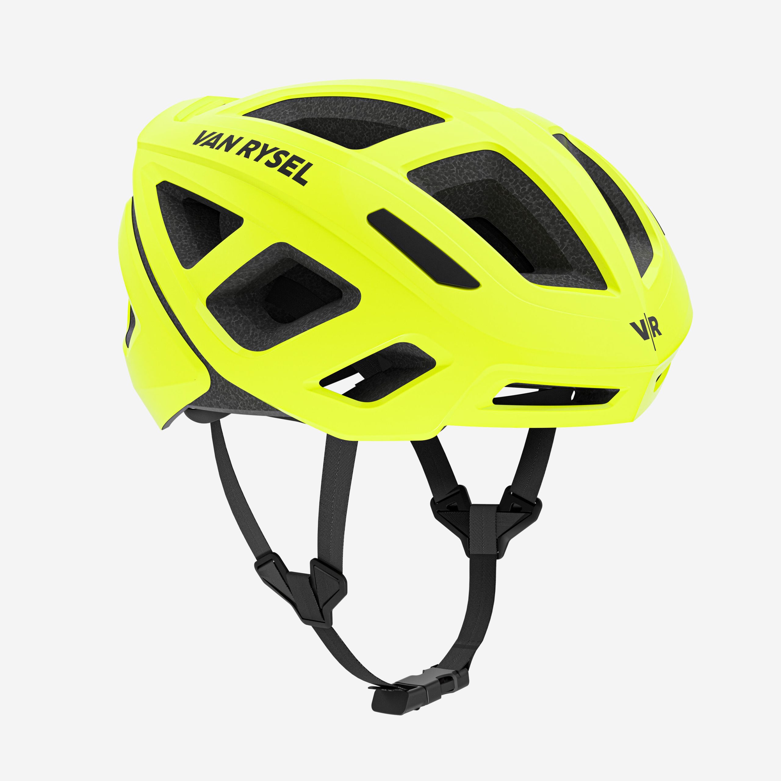 casco-carretera-461tpt-1.jpg Casco bicicleta carretera adulto Vanrysel ROAD R 500 amarillo fluo - Imagen 1