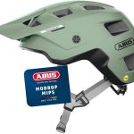ABUS Casco MTB MoDrop MIPS para Adultos y Jóvenes, Verde, L | Casco de ciclismo con protección MIPS, sistema de ajuste Zoom Spin y apertura para coleta : Amazon.es: Deportes y aire