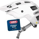 ABUS Casco MTB MoDrop MIPS, Blanco, M para Ciclismo Offroad | Casco de bicicleta con protección MIPS, sistema de ajuste Zoom Spin, con abertura para coleta : Amazon.es: Deportes y aire libre
