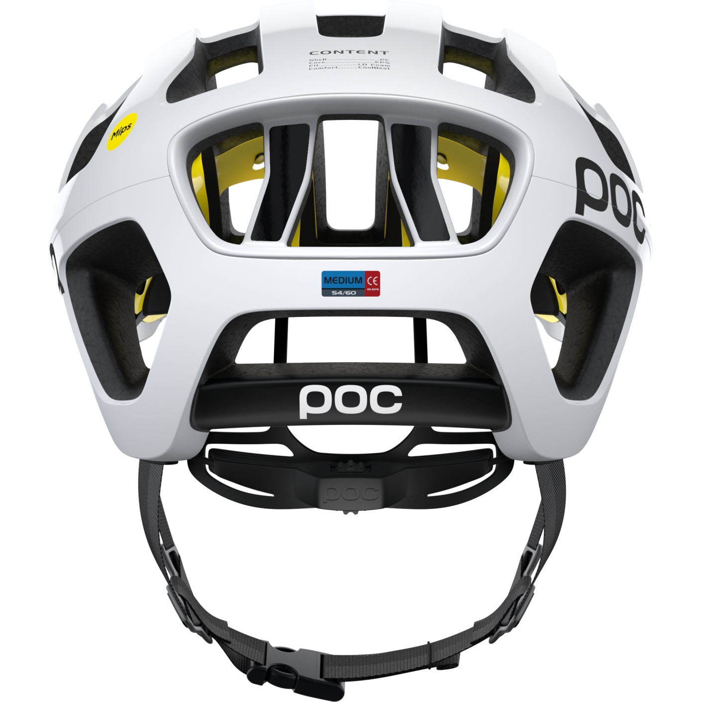 casco-poc-carretera-818ohz-1.jpg POC Casco Octal MIPS 1001 hydrogen white | BIKE24 - Imagen 1