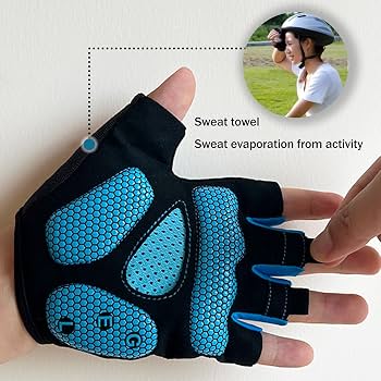 guantes-bici-682ibu-1.jpg Nesirooh Guantes MTB Hombre y Mujer, Guantes Ciclismo Verano Gel Medio Dedo para Bicicleta Montaña Bici Gimnasio(Azul, XL) : Amazon.es: Moda - Imagen 1