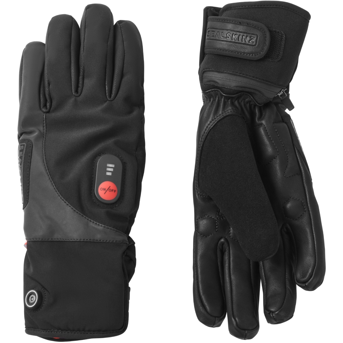 guantes-calefactables-bici-183llh-1.jpg SealSkinz Guantes Ciclismo Calefactables Impermeables Upwell Negro | BIKE24 - Imagen 1