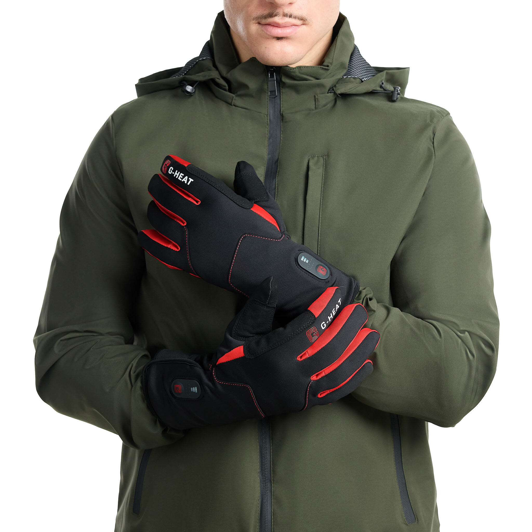 guantes-calefactables-bici-374tla-1.jpg Guantes de Ciclismo Calefactables para Adultos ACTIVE | Decathlon - Imagen 1