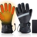 CHEWYNP Guantes de Bicicleta eléctrica Guantes calefactables, Guantes calefactores Recargables Impermeables para Hombres y Mujeres, Guantes térmicos cálidos de Invierno, Guantes de pantall : Amazon.es: Moda