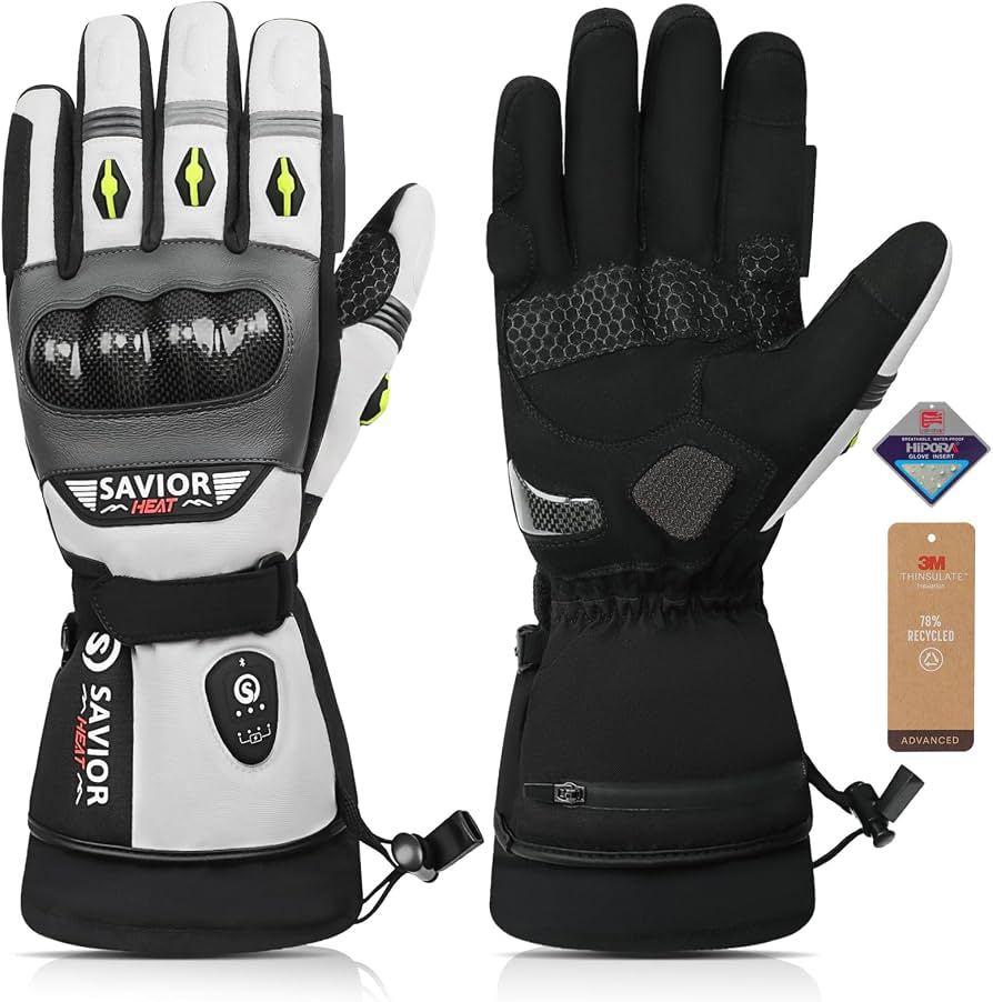 guantes-calefactables-bici-737ibv-1.jpg SAVIOR HEAT Guantes calefactables Guantes de Moto Recargables Guantes de Bicicleta Impermeables Guantes de Ciclismo Mujer Hombre Guantes Invierno para Esquiar, Caza y Pesca (X Large) : Amazon.es: Coche y moto - Imagen 1