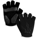 Guantes de ciclismo para hombre y mujer [Almohadilla de gel de 5 mm] Guantes de ciclismo de medio dedo para bicicleta de carretera y montaña (para hom | Leroy Merlin
