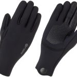 Guantes de ciclismo carretera neopreno 2mm impermeables negros