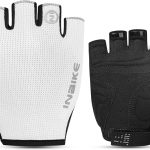 INBIKE Guantes Ciclismo Hombre Mujer Verano con Bicicleta Montaña MTB Bici Cortos Deporte Trail Running Elásticos Transpirables con Gimnasio Blanco L : Amazon.es: Moda