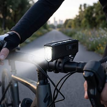linterna-para-bicicleta-518mtg-1.jpg Generic Potente Iluminación LED para Ciclismo, Linterna de Mano Versátil, Luz Recargable para Bicicleta para Conducción Nocturna, Aleación de Aluminio : Amazon.es: Deportes y aire libre - Imagen 1