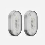 2 Luces Bicicleta SL510 Delantera/Trasera Negro Usb Clip