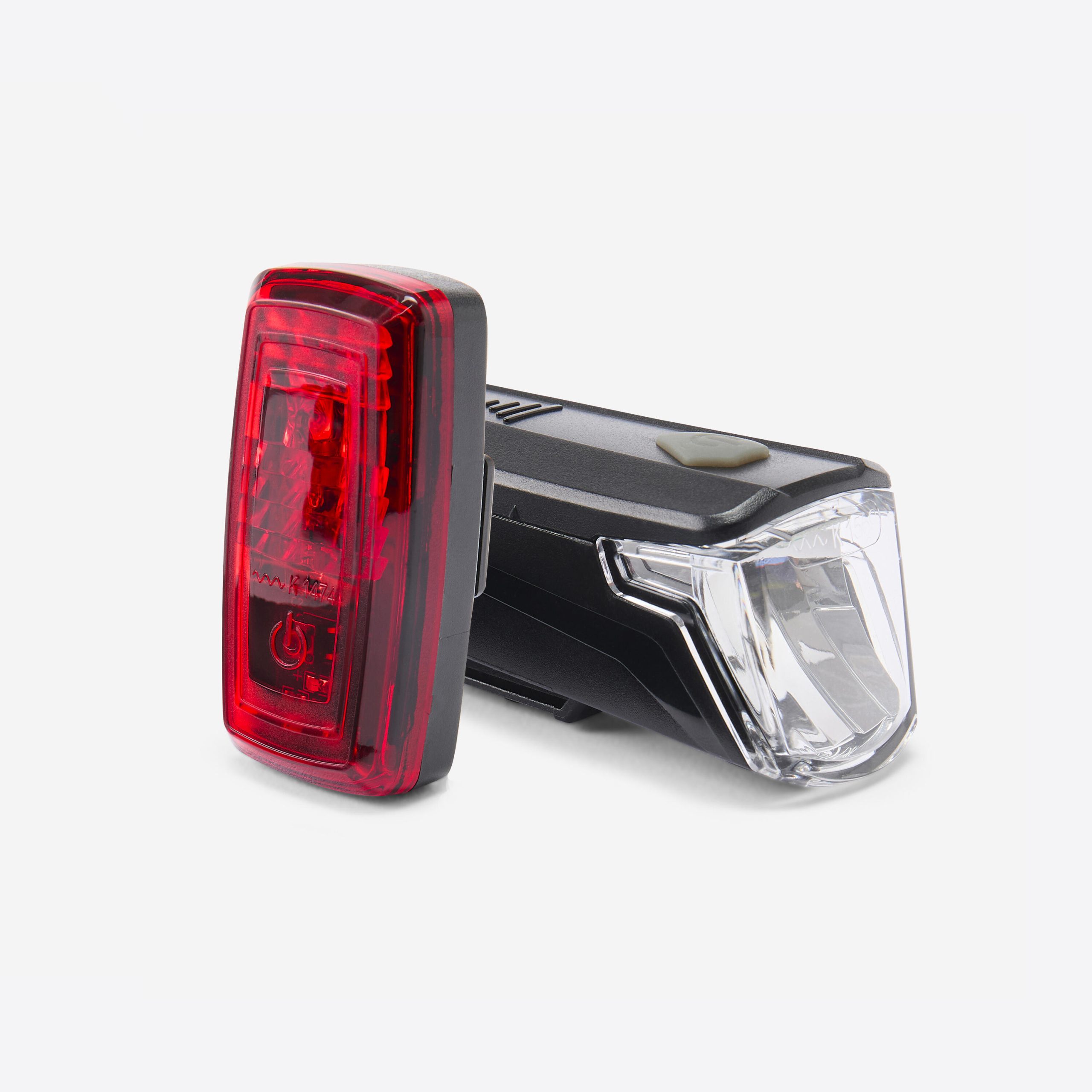 luces-de-bicicleta-419fts-1.jpg Luces bicicleta LED ST 110 Delantero / Trasero con pilas - Imagen 1
