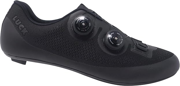 luck-zapatillas-ciclismo-787glc-1.jpg LUCK Zapatillas de Ciclismo Osi para Carretera, con Suela de Carbono SHD, Doble Sistema rotativo de precisión. (Numeric 41) : Amazon.es: Moda - Imagen 1