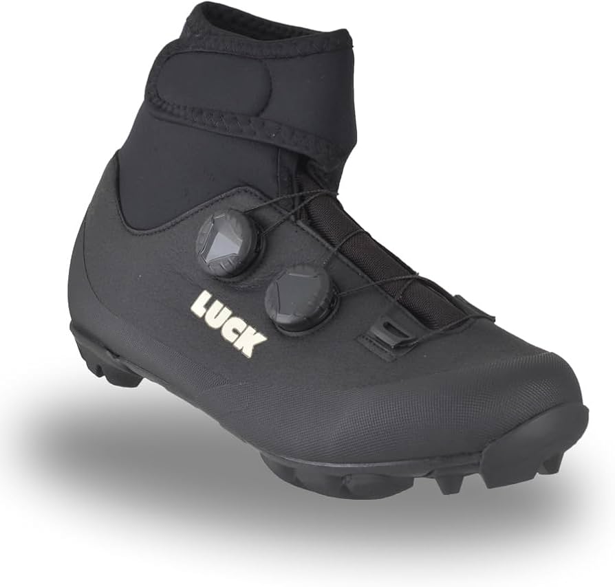 luck-zapatillas-mtb-115owr-1.jpg LUCK Zapatillas de Ciclismo para Invierno Winter MTB, con Suela de Carbono SHD, y Sistema rotativo de precisión (44 EU) : Amazon.es: Moda - Imagen 1