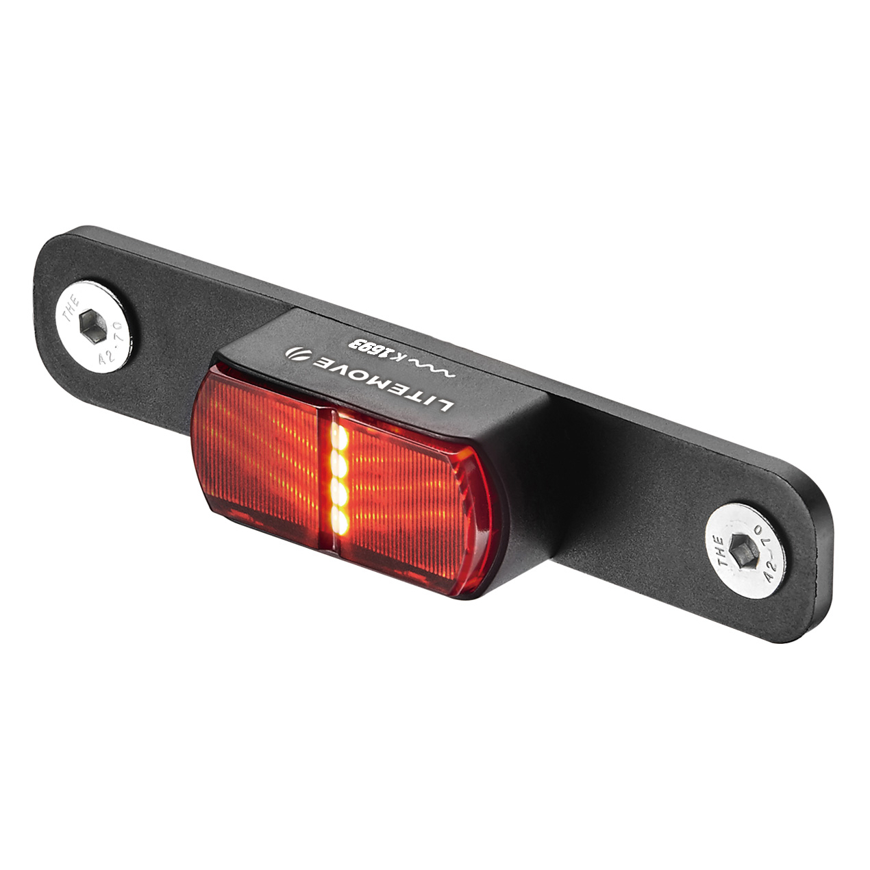 luz-trasera-para-bicicleta-133bvx-1.jpg Litemove TS RK Luz trasera LED para bicicletas eléctricas Fijación al portaequipaje | BIKE24 - Imagen 1