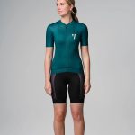 Maillot de Ciclismo Mujer Maillot Void Crux Manga Corta Petrol