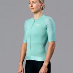 Maillot Ciclismo Mujer Verano Plain Turquoise | Fabricado en España