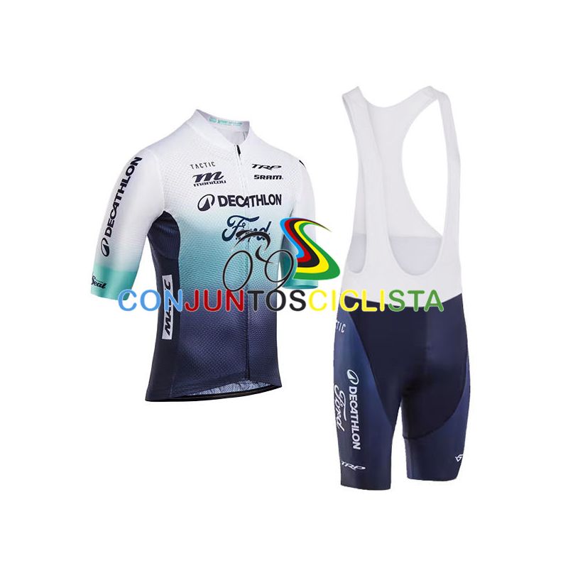 maillot-ciclismo-decathlon-081lph-1.jpg Equipación ciclismo corta DECATHLON FORD RACING 2024 - Imagen 1