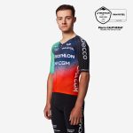 Maillot Ciclismo Carretera RCR F Decathlon CMA CGM Manga Corta Aerodinámico Ofic