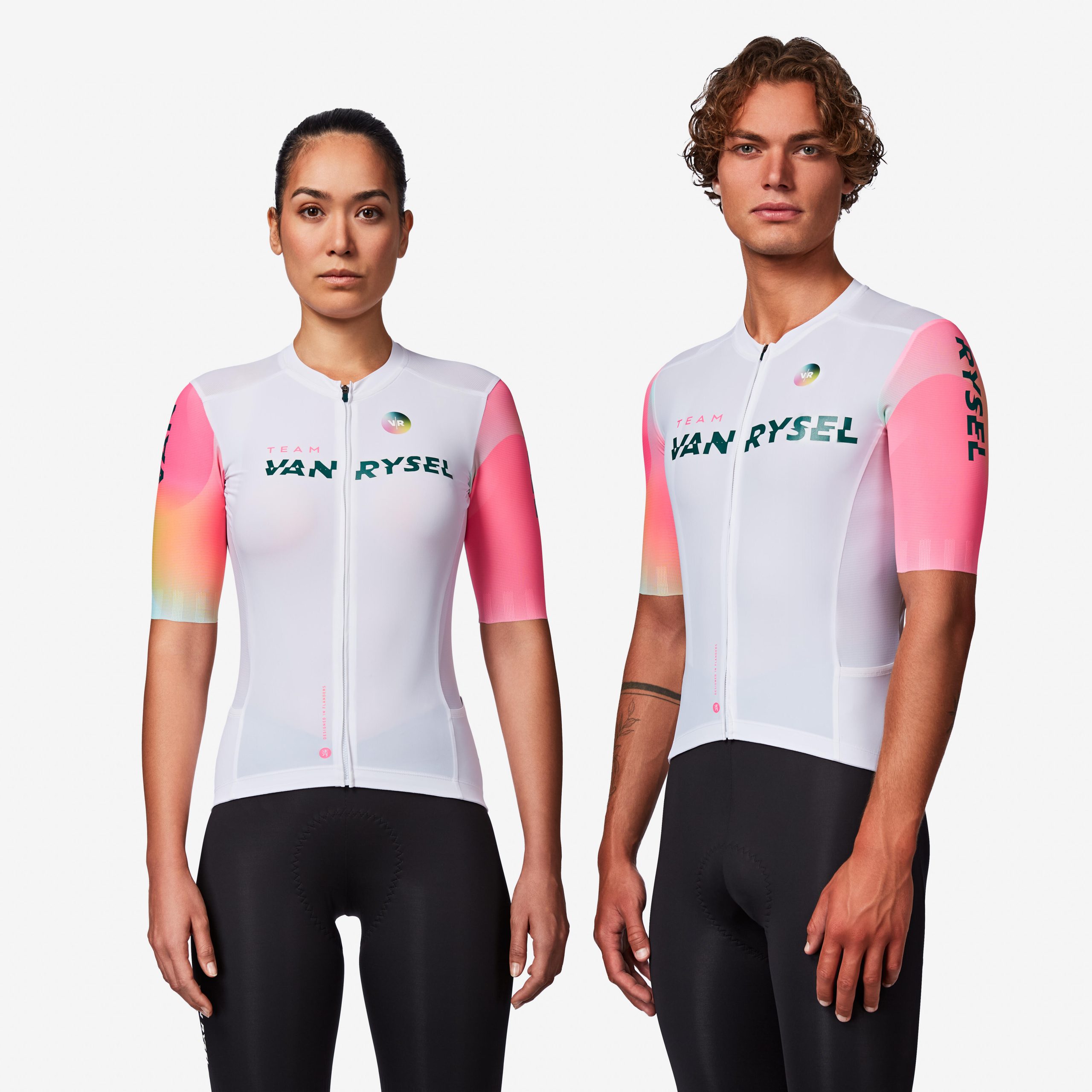 maillot-ciclismo-decathlon-443nlp-1.jpg Maillots de Ciclismo de color blanco | Decathlon - Imagen 1