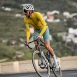 Maillot ciclismo manga larga hombre TEMPS | PASSION Z6 Gold Yellow | Talla: 2/S