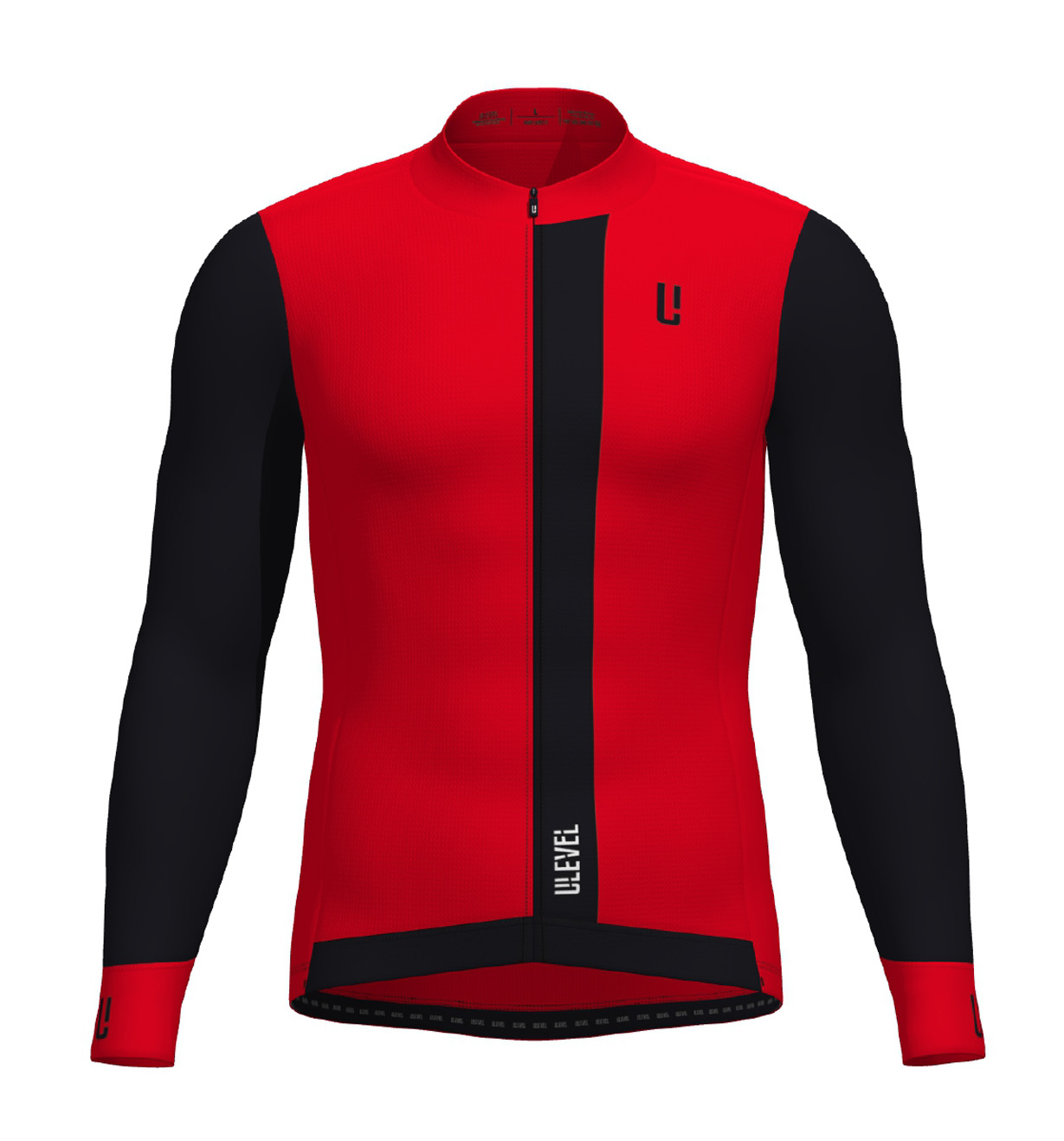 maillot-ciclismo-hombre-manga-larga-730qrq-1.jpg Maillot de Ciclismo de Manga Larga ANCARESplus RGB Red - Imagen 1