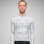MAAP Drome Thermal LS Maillot manga larga gris – Velo Mallorca