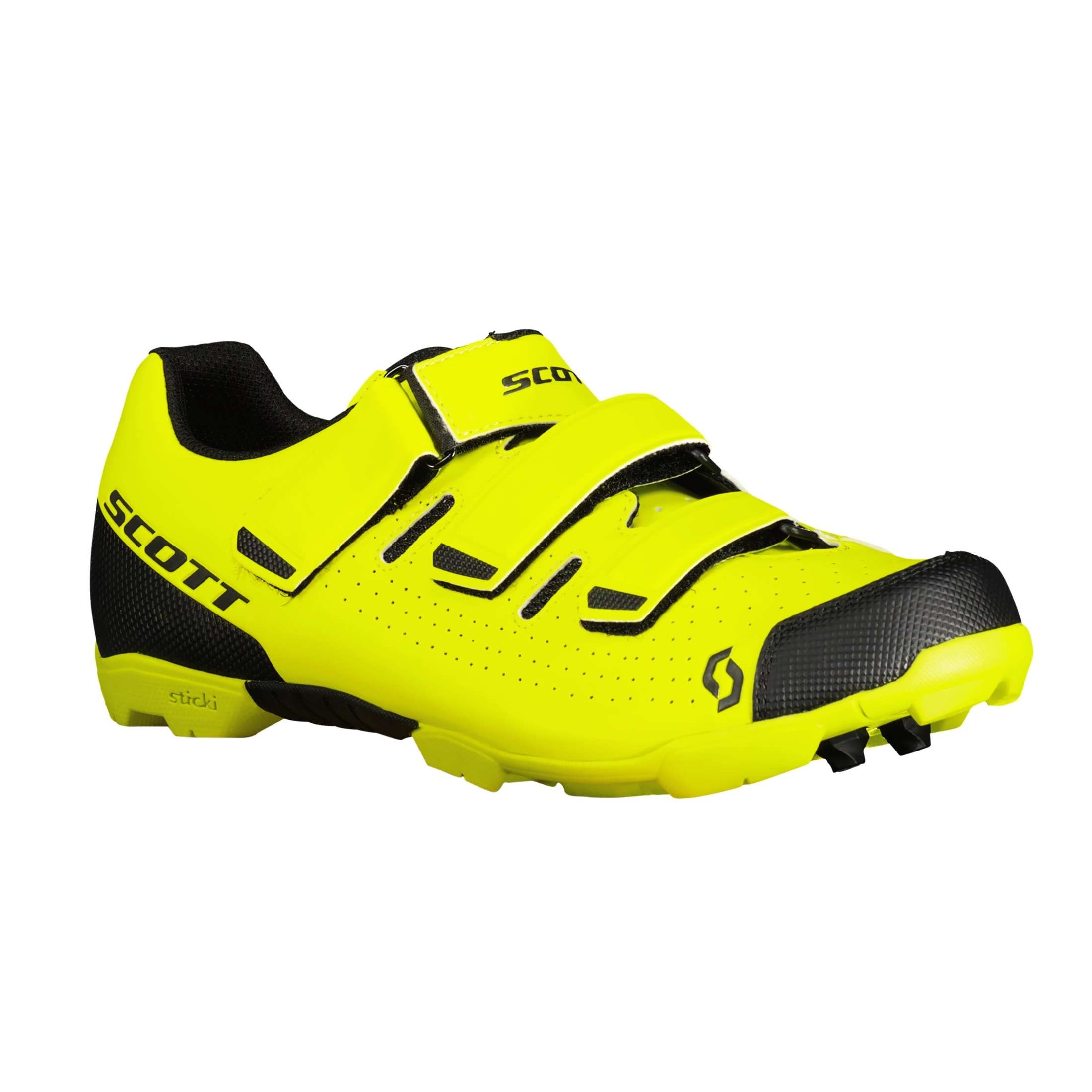 zapatillas-bicicleta-montana-837bsu.jpg ZAPATILLAS SCOTT MTB COMP RS AMARILLO - Imagen 1