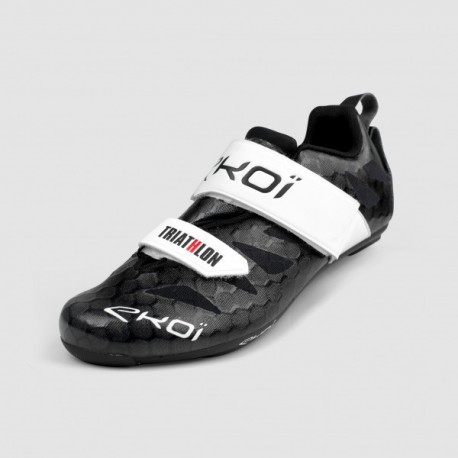 zapatillas-ciclismo-triatlon-951oqi-1.jpg Zapatillas Triatlón EKOI Tri One Evo 2 Negro - Imagen 1