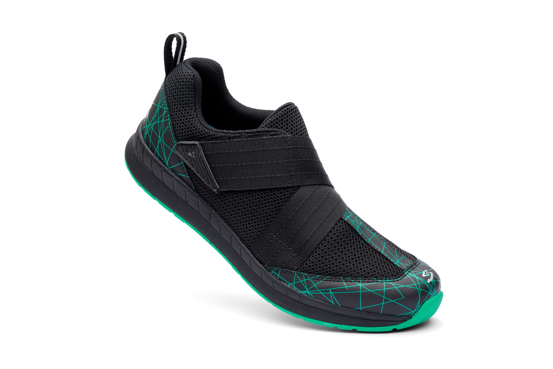 zapatillas-ciclo-indoor-905xhg-1.jpg ZAPATILLA INDOOR SPIUK MOTIV NEGRO TURQUESA Recambios Sanchez - Imagen 1