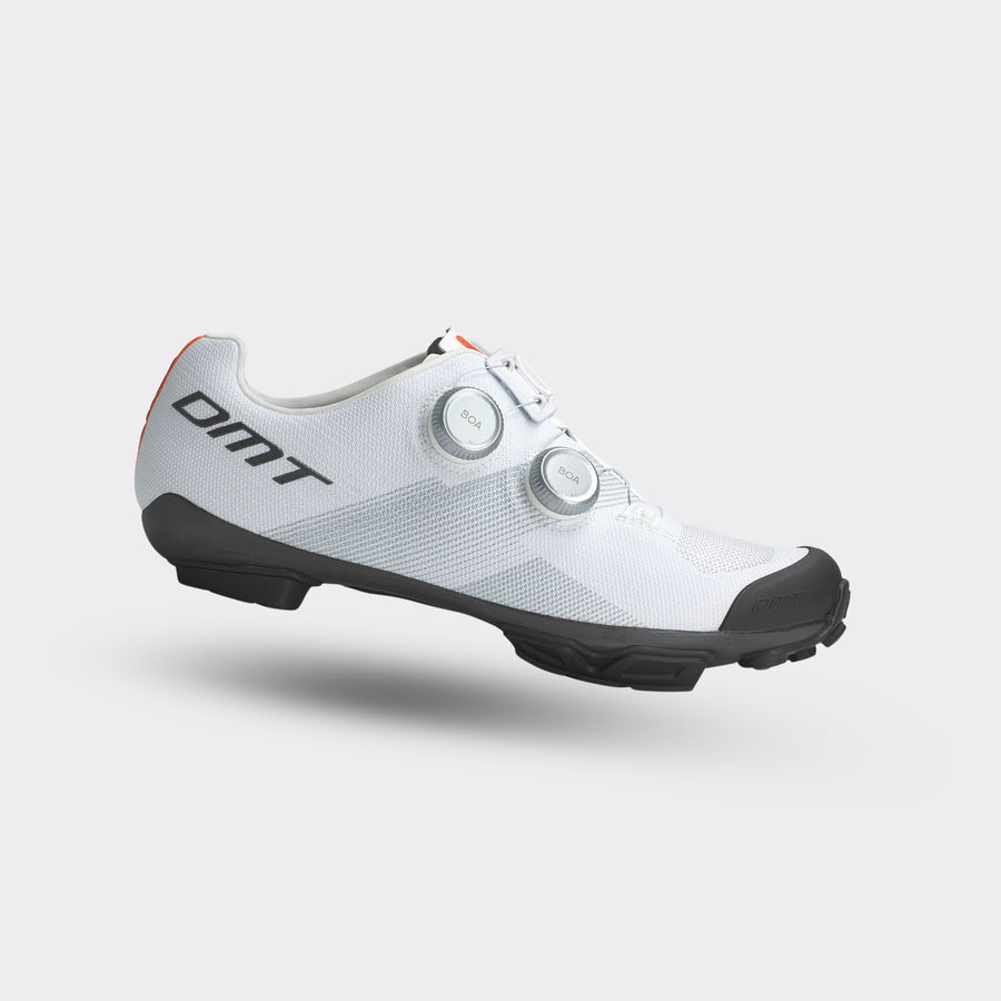 zapatillas-mtb-blancas-285rcn-1.jpg DMT KM0 Evo : zapatillas xc mtb Blancas / Grises | DMT Cycling - Imagen 1