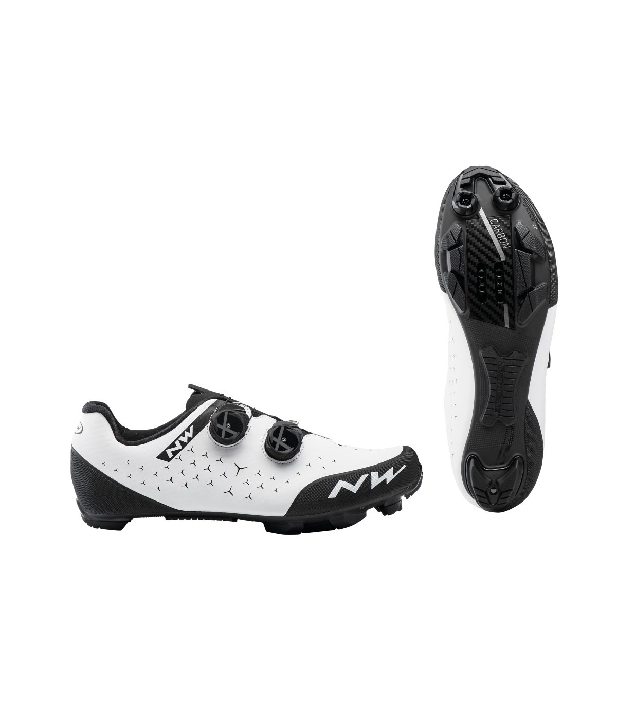 zapatillas-mtb-northwave-508fix-1.jpg Zapatillas Northwave REBEL 2 Blanco Negro MTB|Cátedra Bikes - Imagen 1