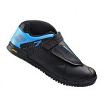 Zapatillas Shimano AM7 Negro/Azul para pedal plataforma