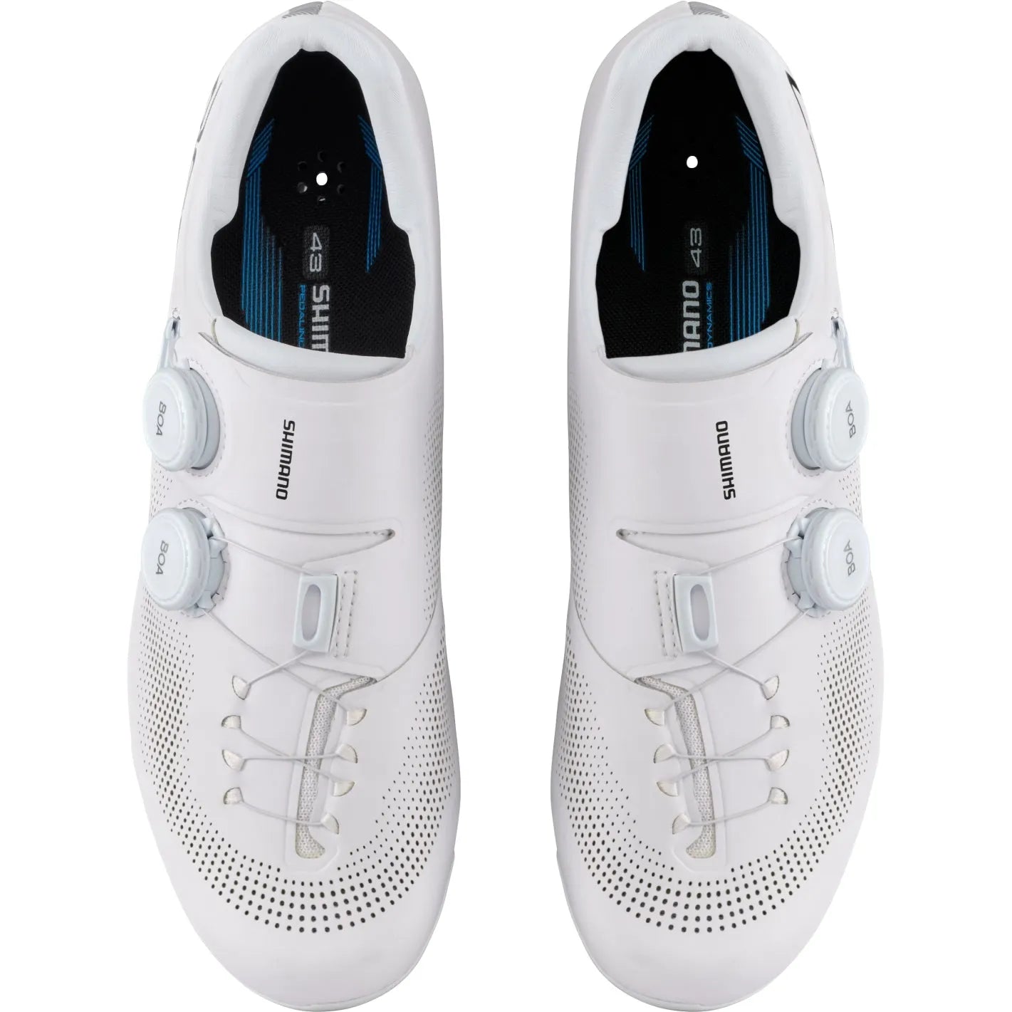 zapatillas-shimano-rc7-850mal-1.jpg SHIMANO RC7 SHRC 703 Zapatillas Carretera Blanco - Imagen 1