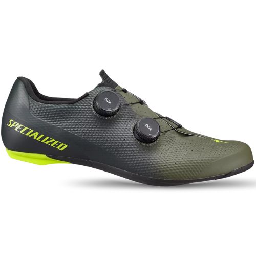 zapatillas-specialized-carretera-261qta-1.jpg ZAPATILLAS CARRETERA SPECIALIZED TORCH 3.0 VERDE / LIMA - Imagen 1