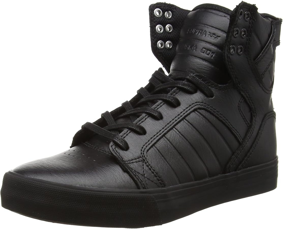 zapatillas-supra-014bfo-1.jpg Supra, Black (BLACK / BLACK RED RCS), EU 42.5 (UK 8) : Amazon.es: Moda - Imagen 1
