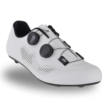 zapatos-ciclismo-carretera-643qxf-1.jpg Zapatillas Carretera Luck Pilot Blancas - Imagen 1