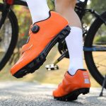 Surwin Zapatos Ciclismo MTB, Zapatillas de Ciclismo MTB Compatible con SPD Pedales para Hombre Mujer EU 36 47 Hebilla Giratoria Zapatos Mountain Bike con Tornillos y Calas (Blanco B,36) : Amazon.es: Moda