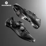 ROCKBROS Zapatos de ciclismo profesional con cierre de perilla autobloqueantes para bicicleta de carretera compatible con calas SPD calzado para ciclismo AliExpress 18